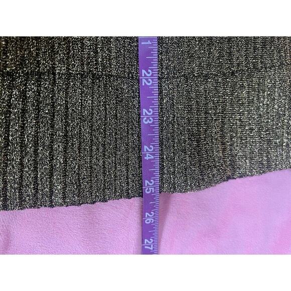 Gold Metallic Womens Blouse By A.N.A. size XL - Picture 5 of 8